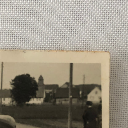 Vintage Photograph Photo Lot Woman With Antique Car Germany 