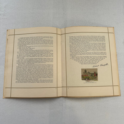 1939 The Spirit of Canada King George VI and Queen Elizabeth Visit Book