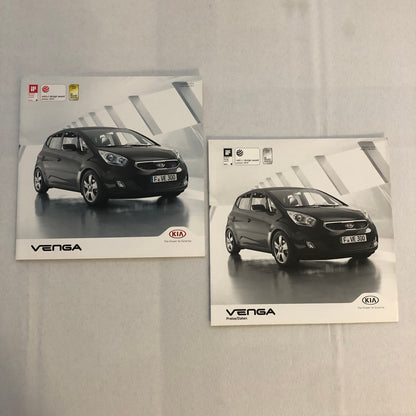 2014 Kia Venga Car Sales Brochure Catalog with Price List GERMAN Market