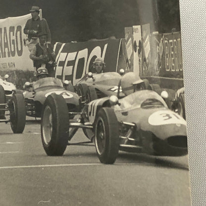 Vintage Solitude Grand Prix Racing Photo Photograph 1961 Formula Junior