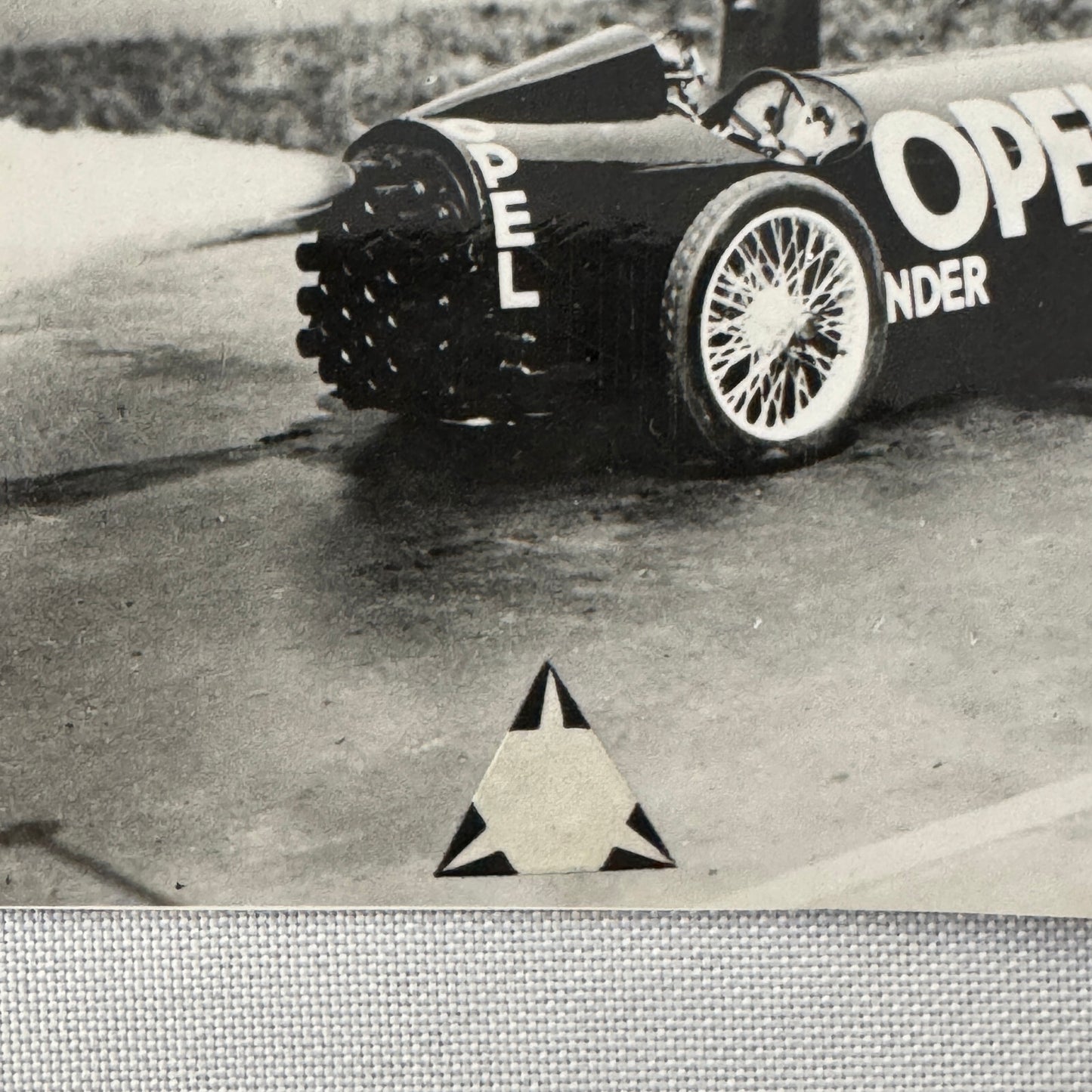 Opel RAK 2 Rocket Powered Racing Car Photo Photograph Vintage