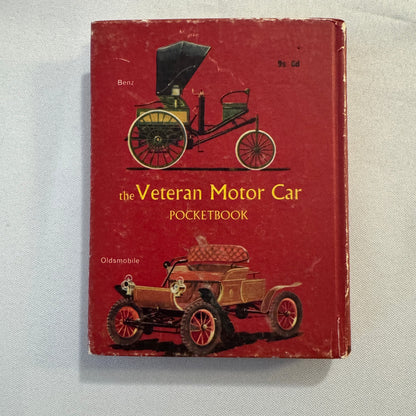 1963 Veteran Motorcar Pocketbook Book Vintage Bugatti Benz Rolls Royce and More