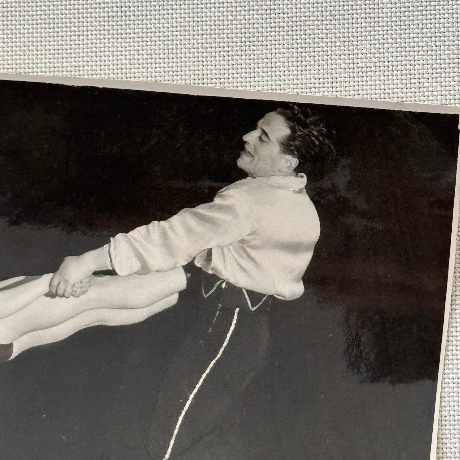 Circus Rollerskating Roller Skate Circus Act Photo Photograph Vintage