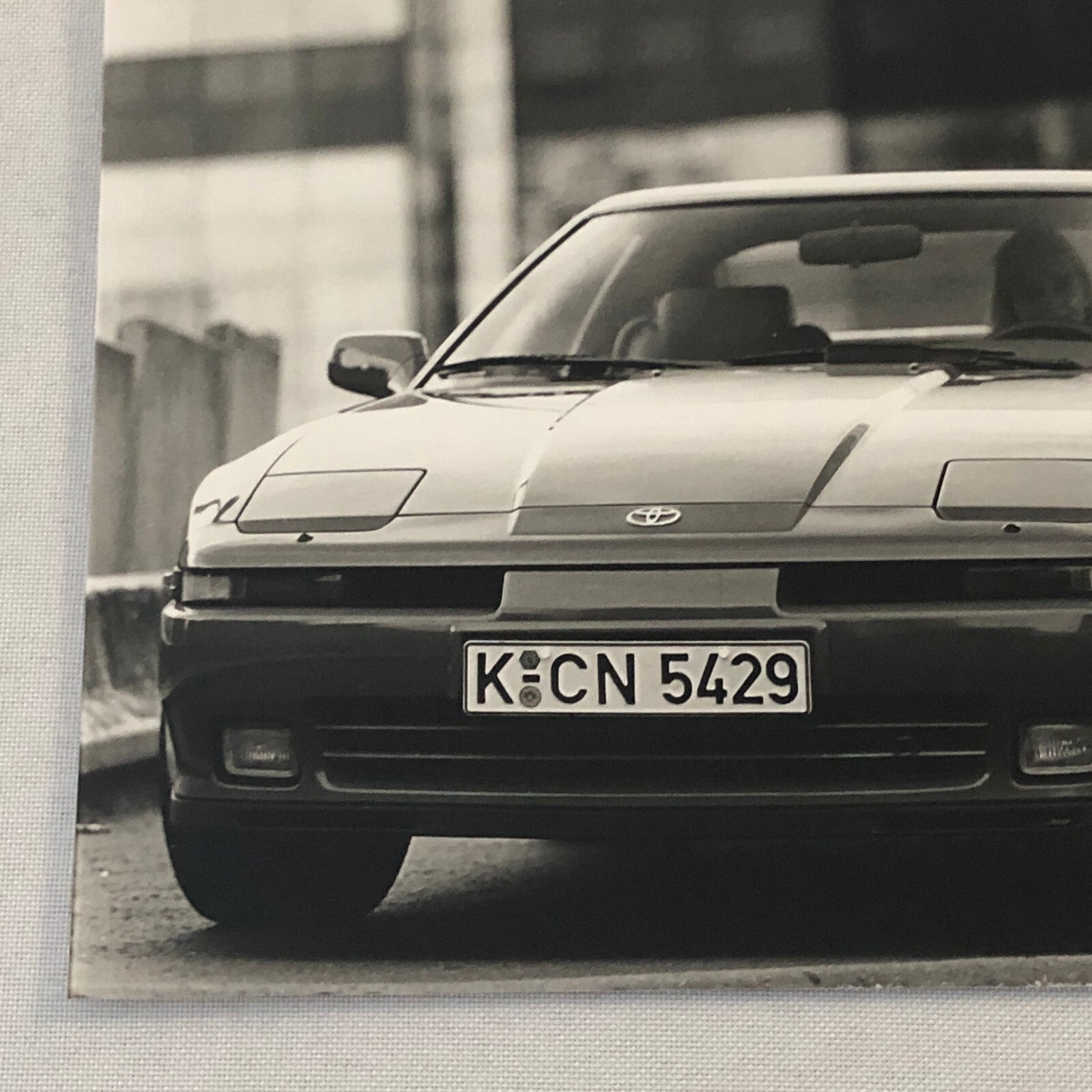 1991 1992 Toyota Supra Turbo Car Factory Press Photo Photograph Print