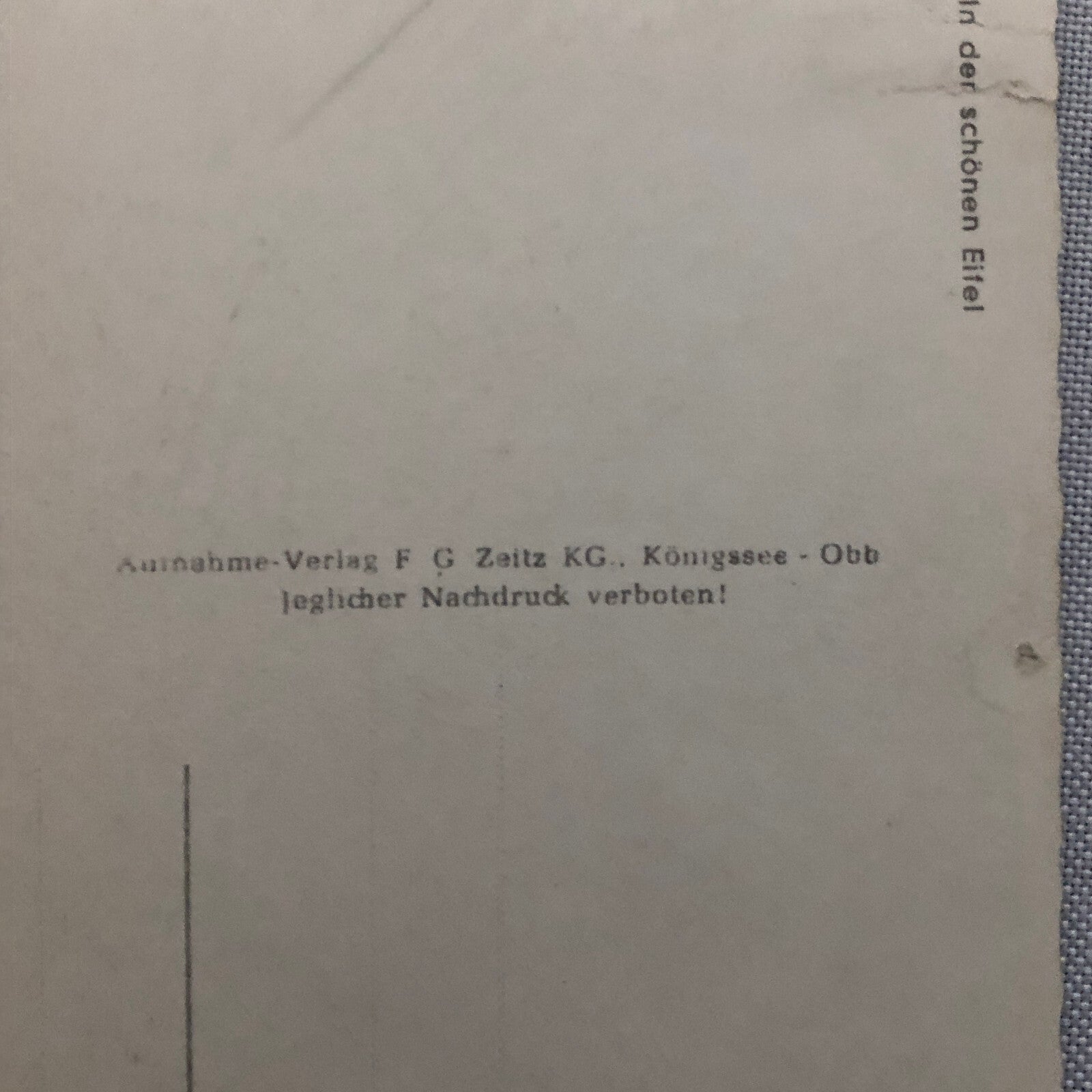 Vintage Nurburgring Racing Photo Postcard Post Card