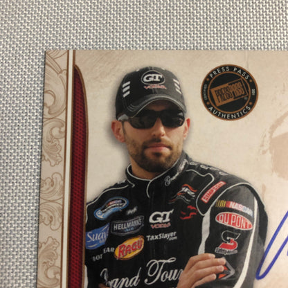 2011 Press Pass Aric Almirola Fanfare Autographs Signed Card Auto Signature /115