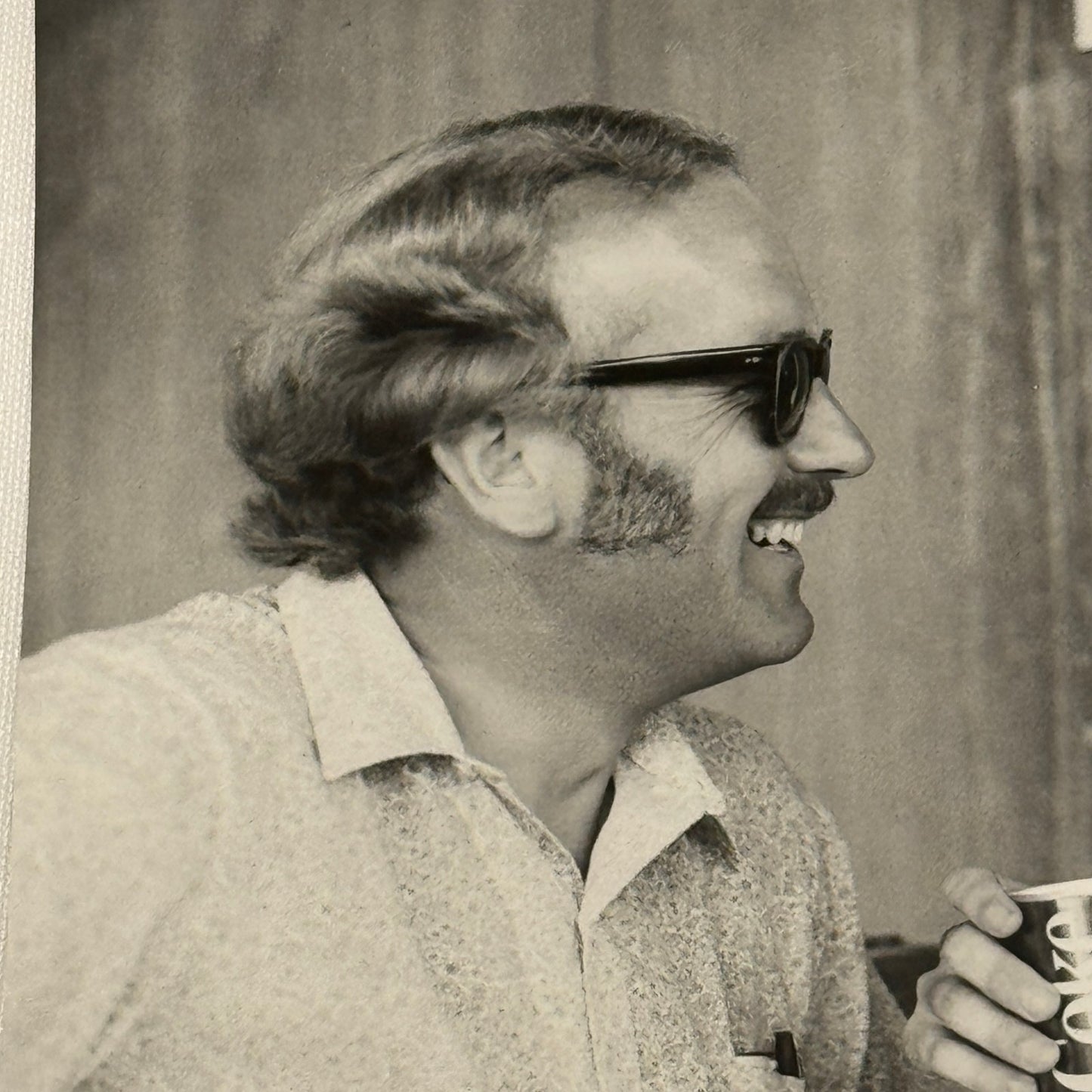 Vintage Racing Photo 1971 Austrian Grand Prix Emerson Fittipaldi Colin Chapman