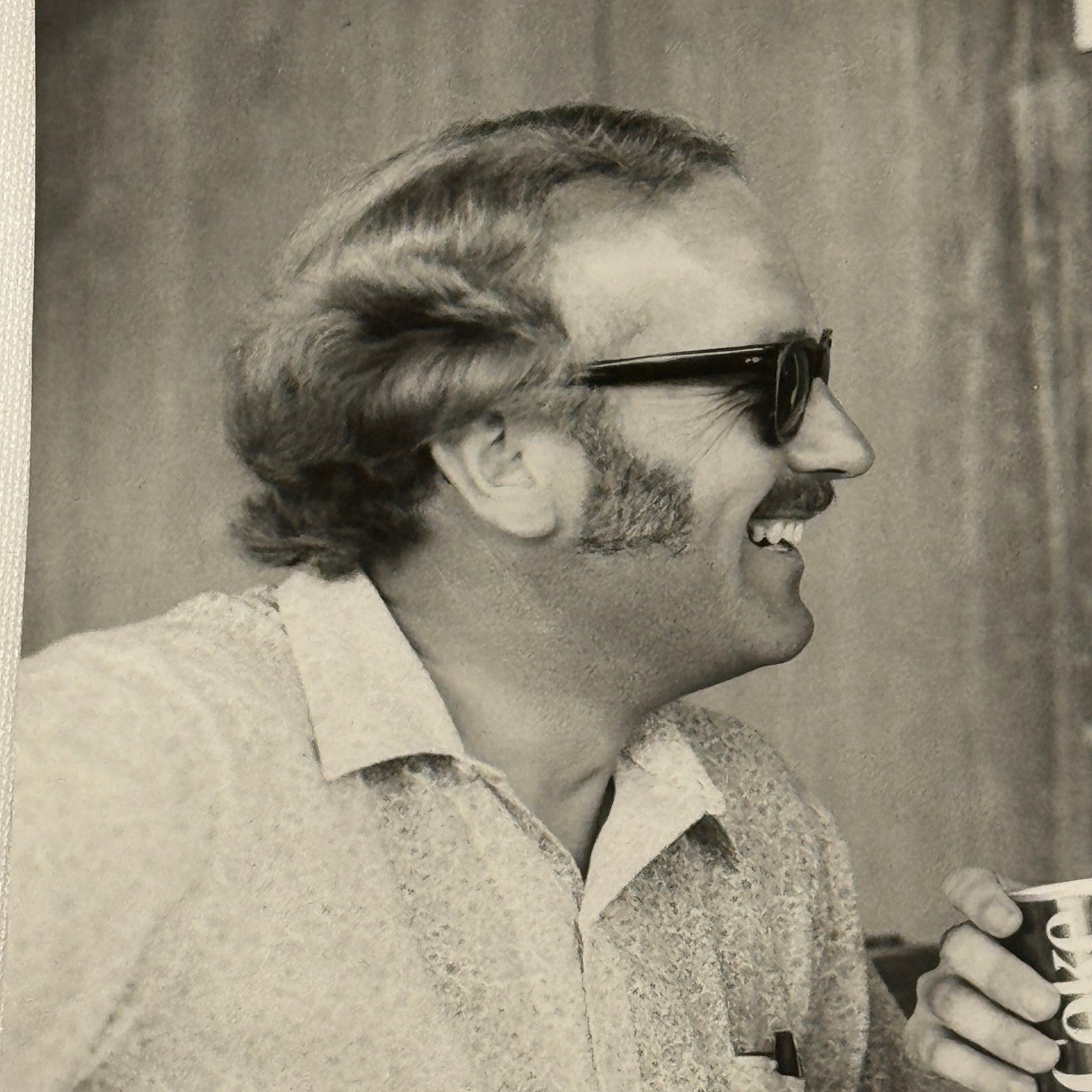 Vintage Racing Photo 1971 Austrian Grand Prix Emerson Fittipaldi Colin Chapman