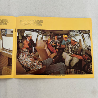 UOP Bostrom Versavan Vintage Conversion Van Sales Brochure Catalog GMC Vandura