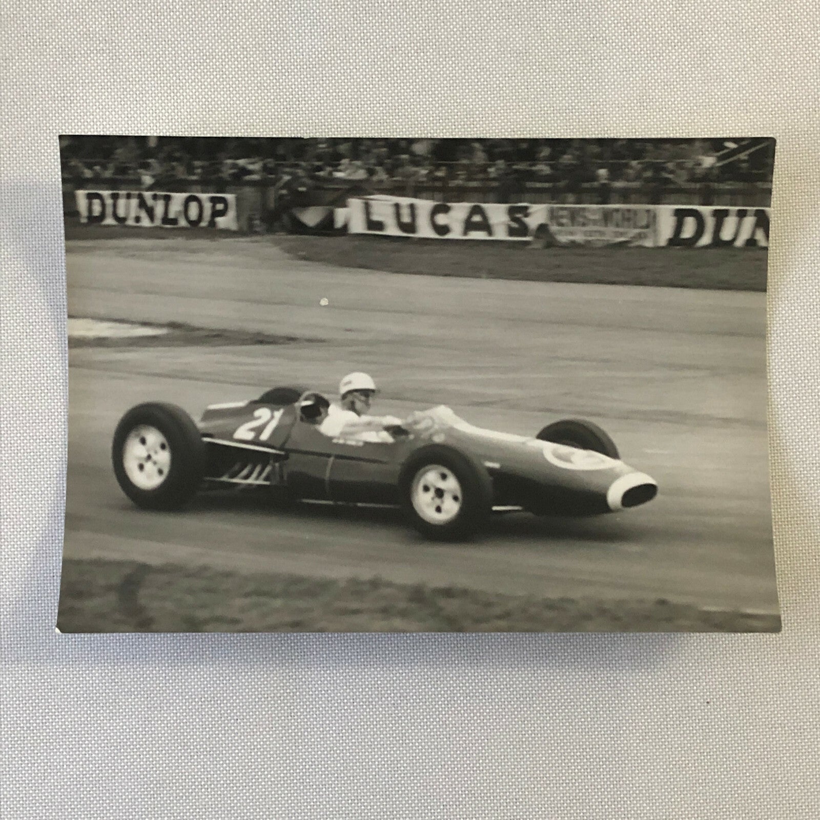 Vintage Grand Prix Racing Car Photo Photograph Print 