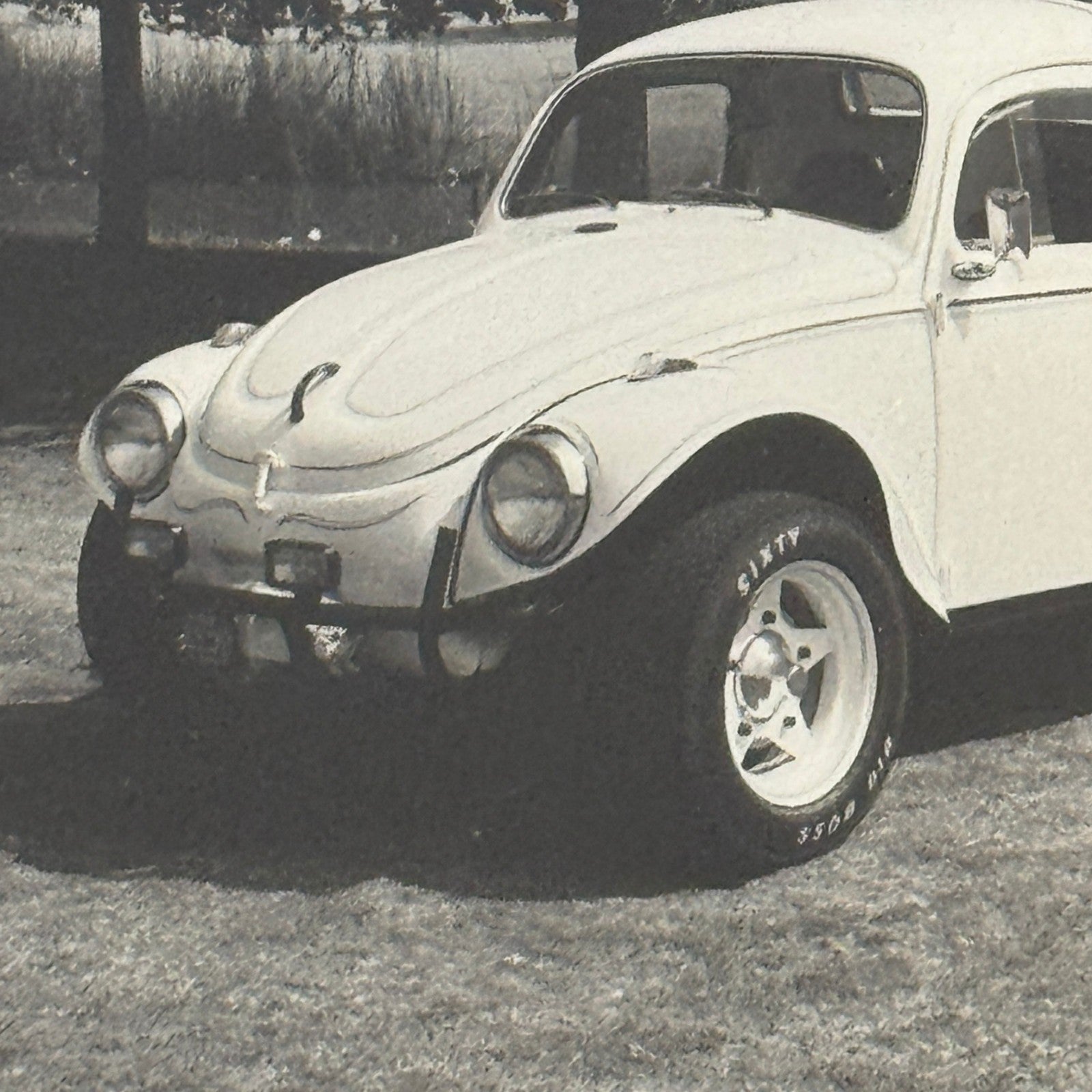 Vintage Volkswagen Beetle Pickup Baja Convesion Lil Hound Dog Photo Custom Car