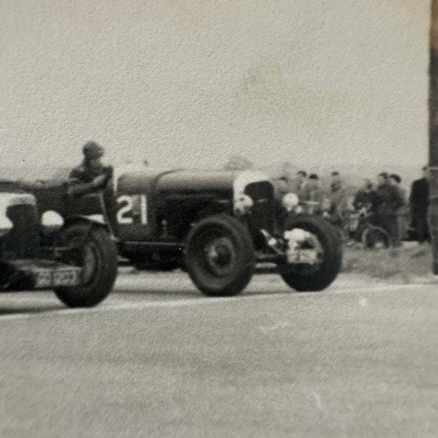 Vintage Racing Photo Photograph Print Motorsport Race Unidentified