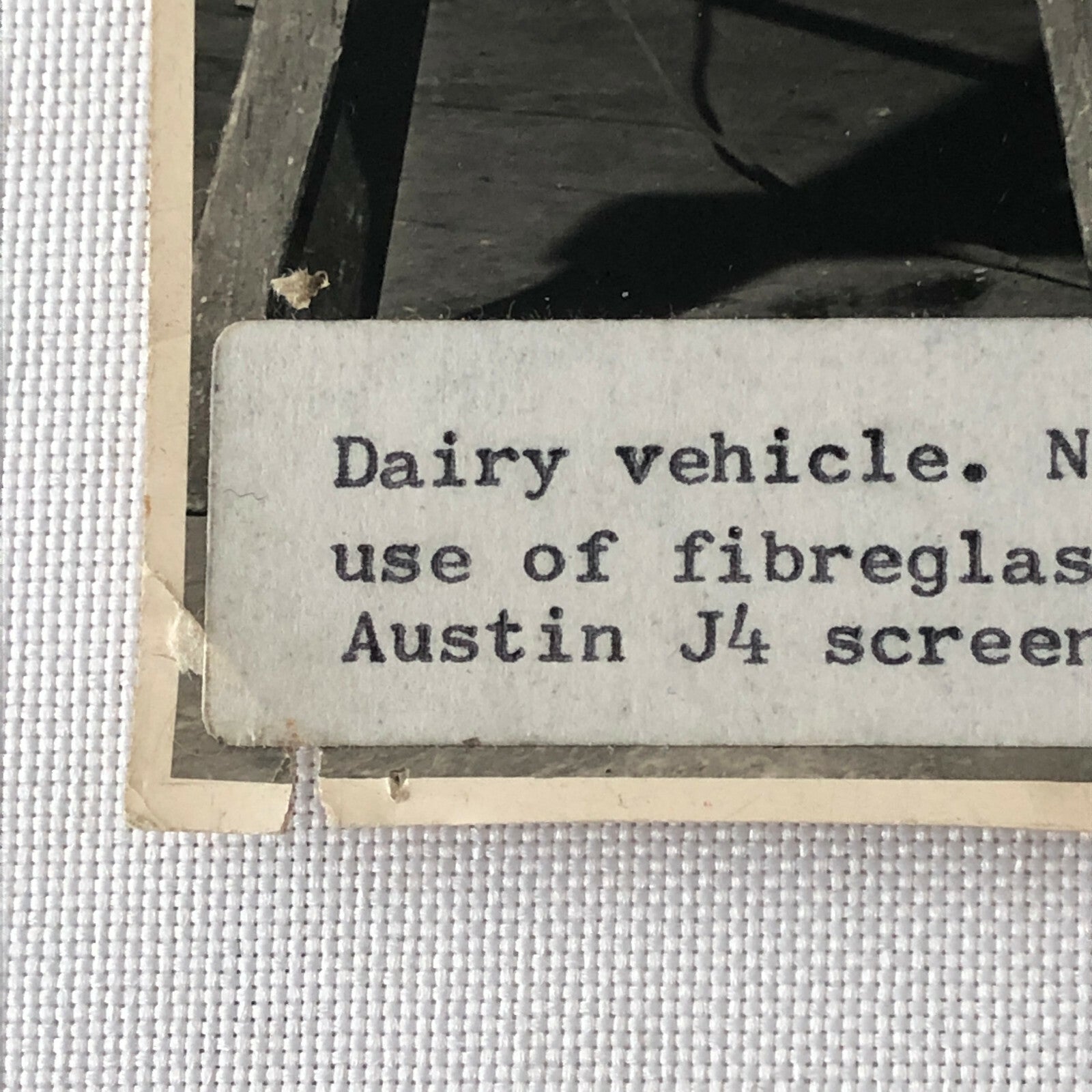 Vintage Milk Dairy Delivery Truck Factory Assembly Photo Photograph Lot of 2 