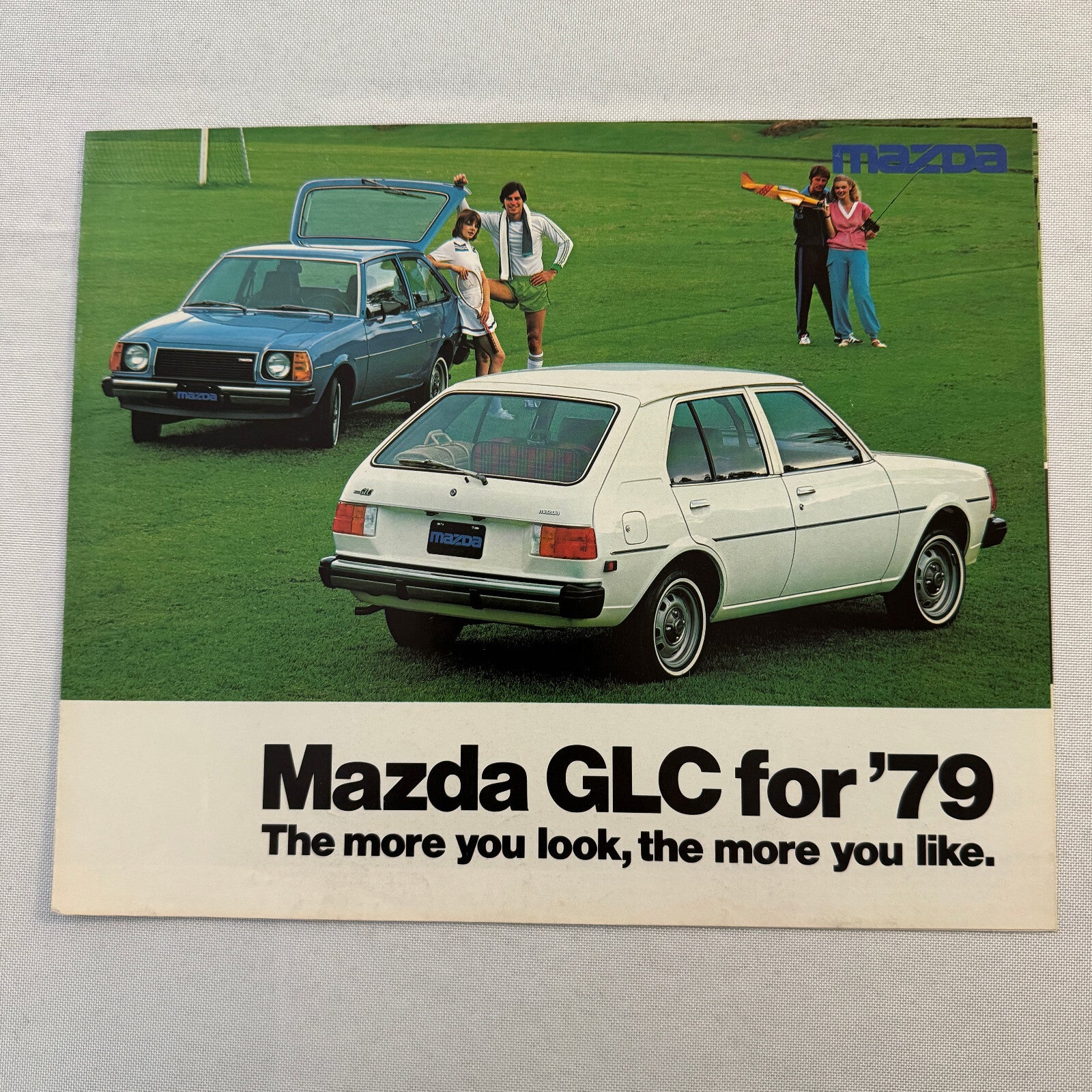 1979 Mazda GLC Car Sales Brochure Catalog Vintage Advertising