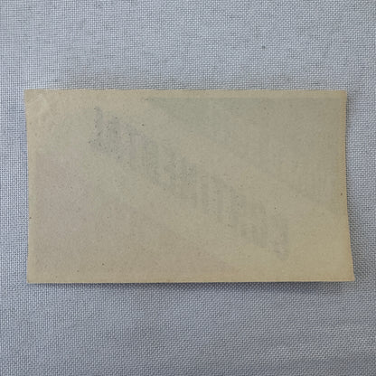 Vintage Hotel Travel Luggage Label Grand Hotel Continental Milano Milan Italy