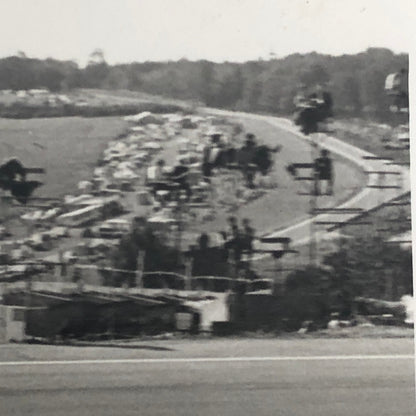Vintage Motorcycle Racing Photo photograph Race Bike Rider