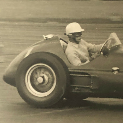 Vintage BRM 1954 Racing Photo Photograph Ron Flockhart Snetterton Spring Meet 