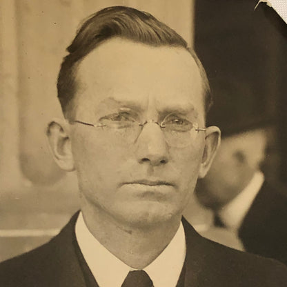 Press Photo Photograph Samuel G Bratton 1925 Only Red Headed Senator Underwood