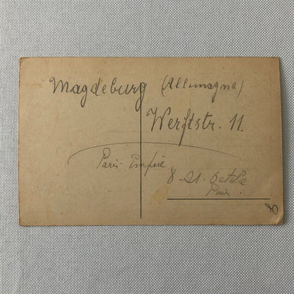 Circus Acrobat Act Performer Postcard Post Card Los Luderitz Vintage