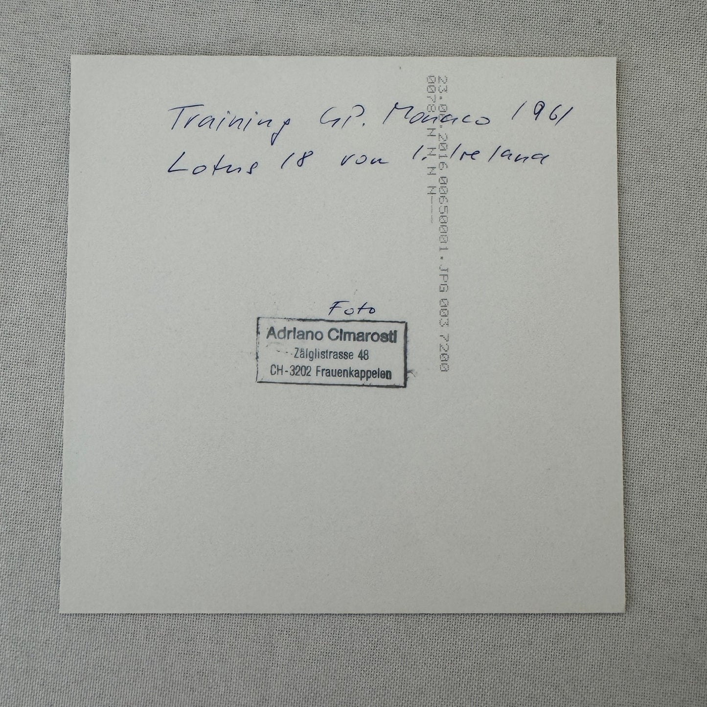 1961 Monaco Grand Prix Innes Ireland Lotus Car Crash Photo Photograph Modern