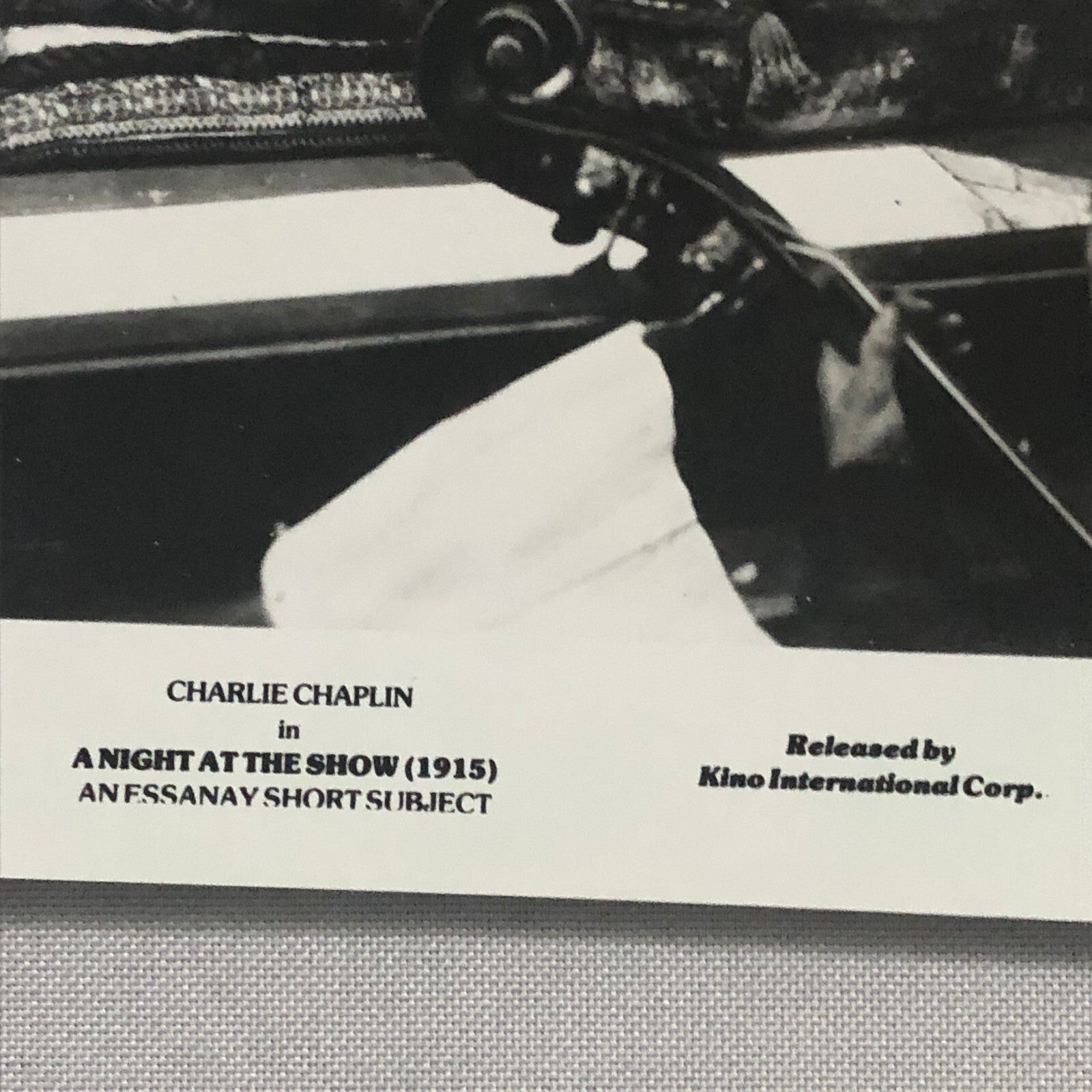 Charlie Chaplin A Night At the Show Movie Still Photo Photograph Film