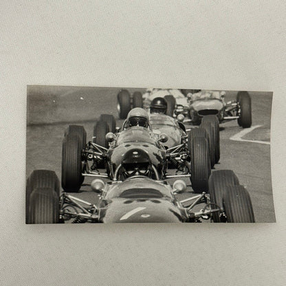 Vintage Racing Photo Photograph Unidentified Cars Lynton Money Print