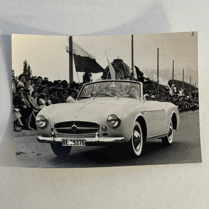 Vintage Coachbuilder Car Automobile Convertible Photo Photograph Unidentified