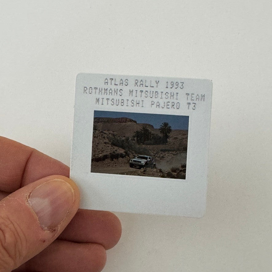 Rothmans Mitsubishi Pajero Rally Rallye Racing Press Kit 1993 Atlas Rally Photo