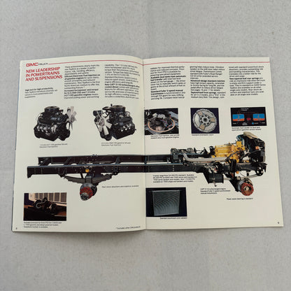 GMC Topkick Truck Sales Brochure Catalog Advertising