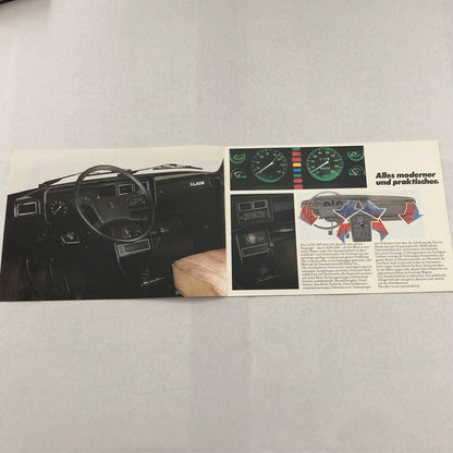 Lada 2107 Car Sales Brochure Catalog GERMAN Text European Market