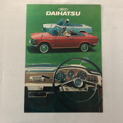 Vintage Daihatsu Car Truck Sales Brochure Catalog Japanese JDM 1000 GT 800 +