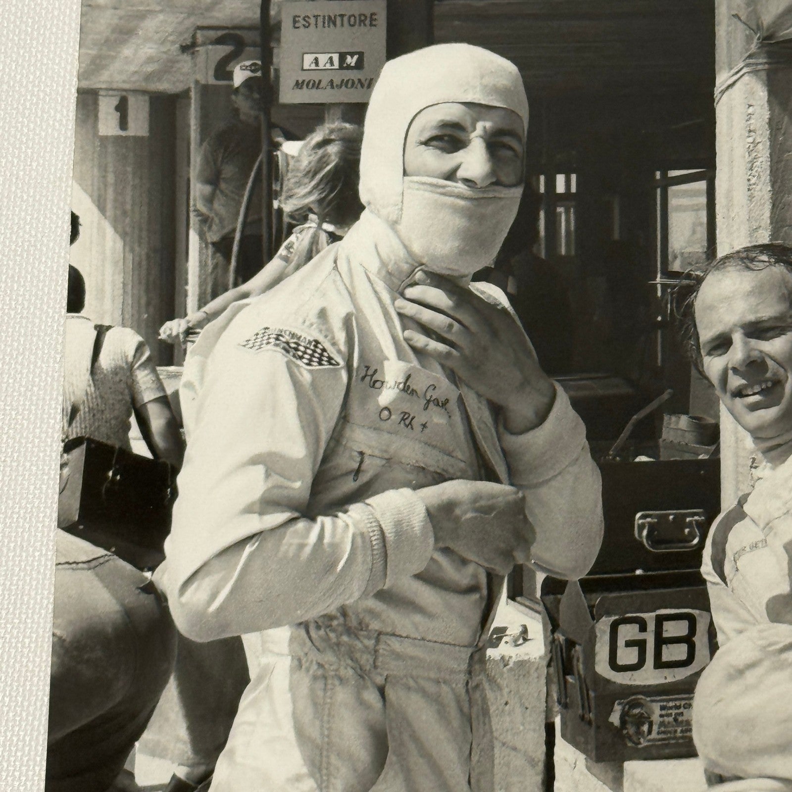 Vintage Racing Photo 1972 Rome Grand Prix Howden Ganley and Peter Gethin