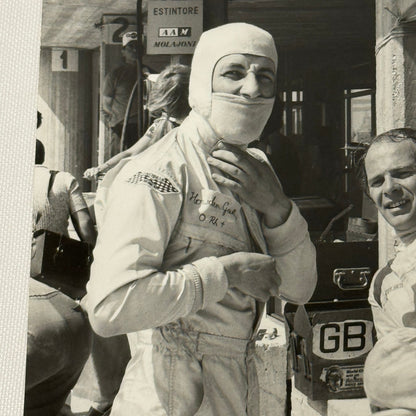 Vintage Racing Photo 1972 Rome Grand Prix Howden Ganley and Peter Gethin