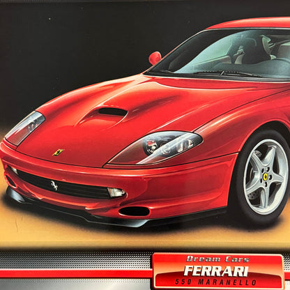Ferrari 550 Maranello Dream Cars Mini Poster Card Brochure European