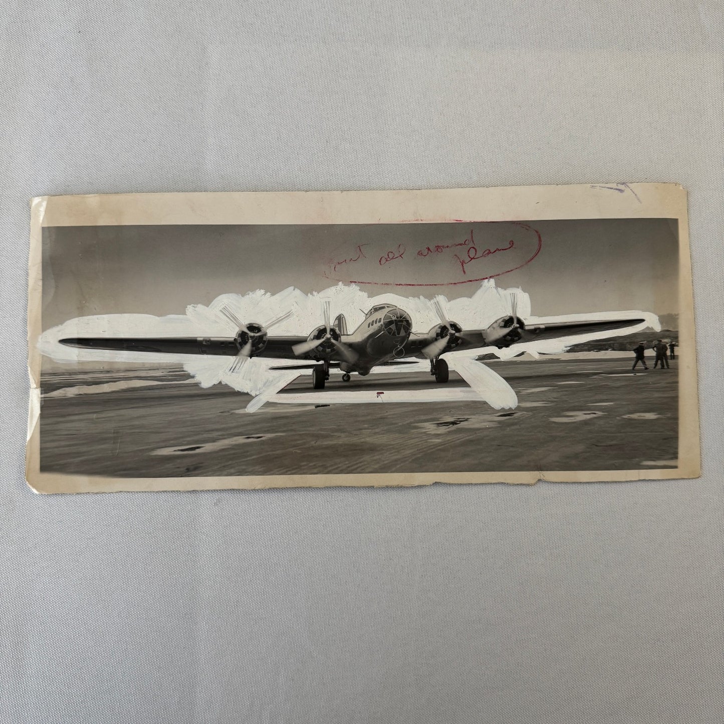 1940 Flying Fortress Military Aircraft Airplane Plane Press Photo Photograph