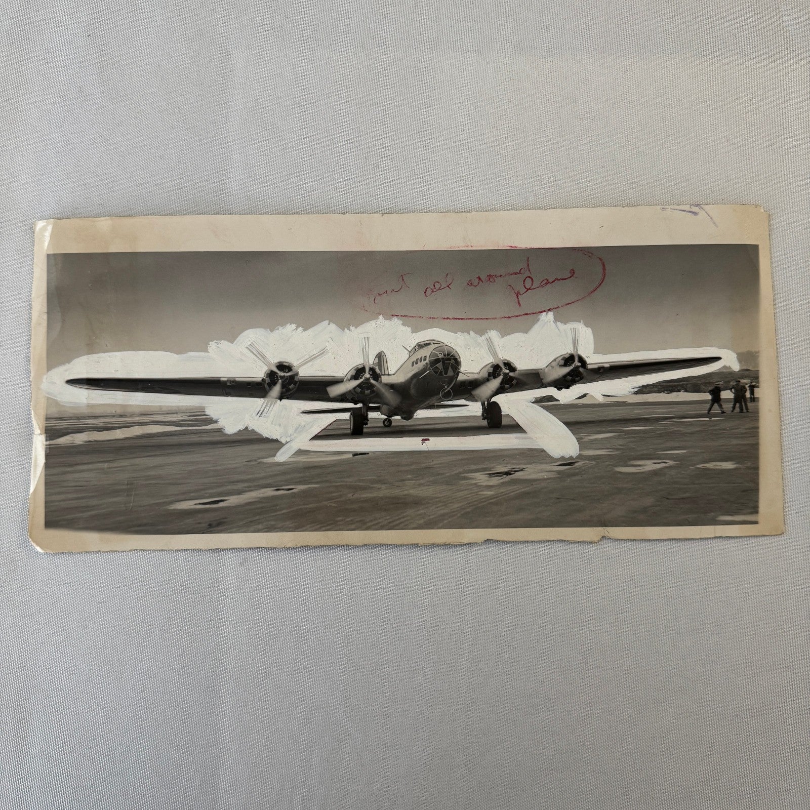 1940 Flying Fortress Military Aircraft Airplane Plane Press Photo Photograph