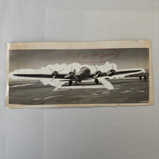 1940 Flying Fortress Military Aircraft Airplane Plane Press Photo Photograph