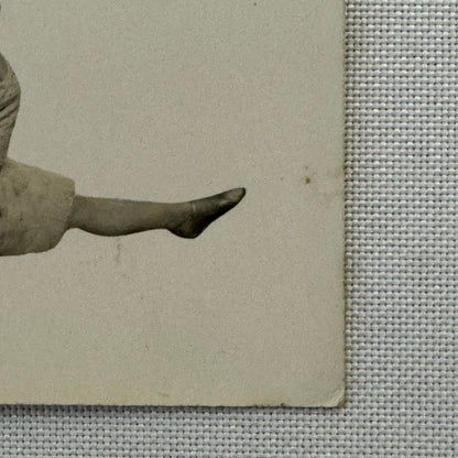 Circus Performer Acrobat Act Vintage Real Photo Postcard Post Card RPPC