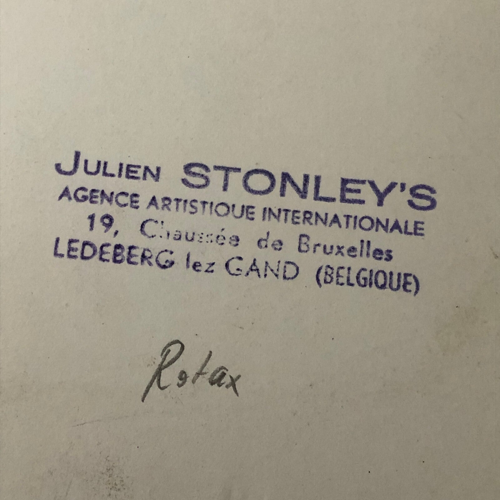 Circus Performer Balancing on Unicycle Photo Photograph Vintage