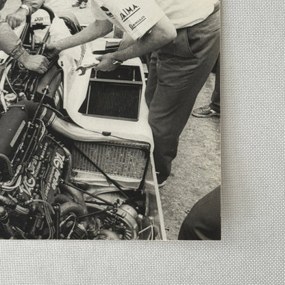 McLaren Porsche Tag Turbo Racing Car Photo Photograph Print 1983