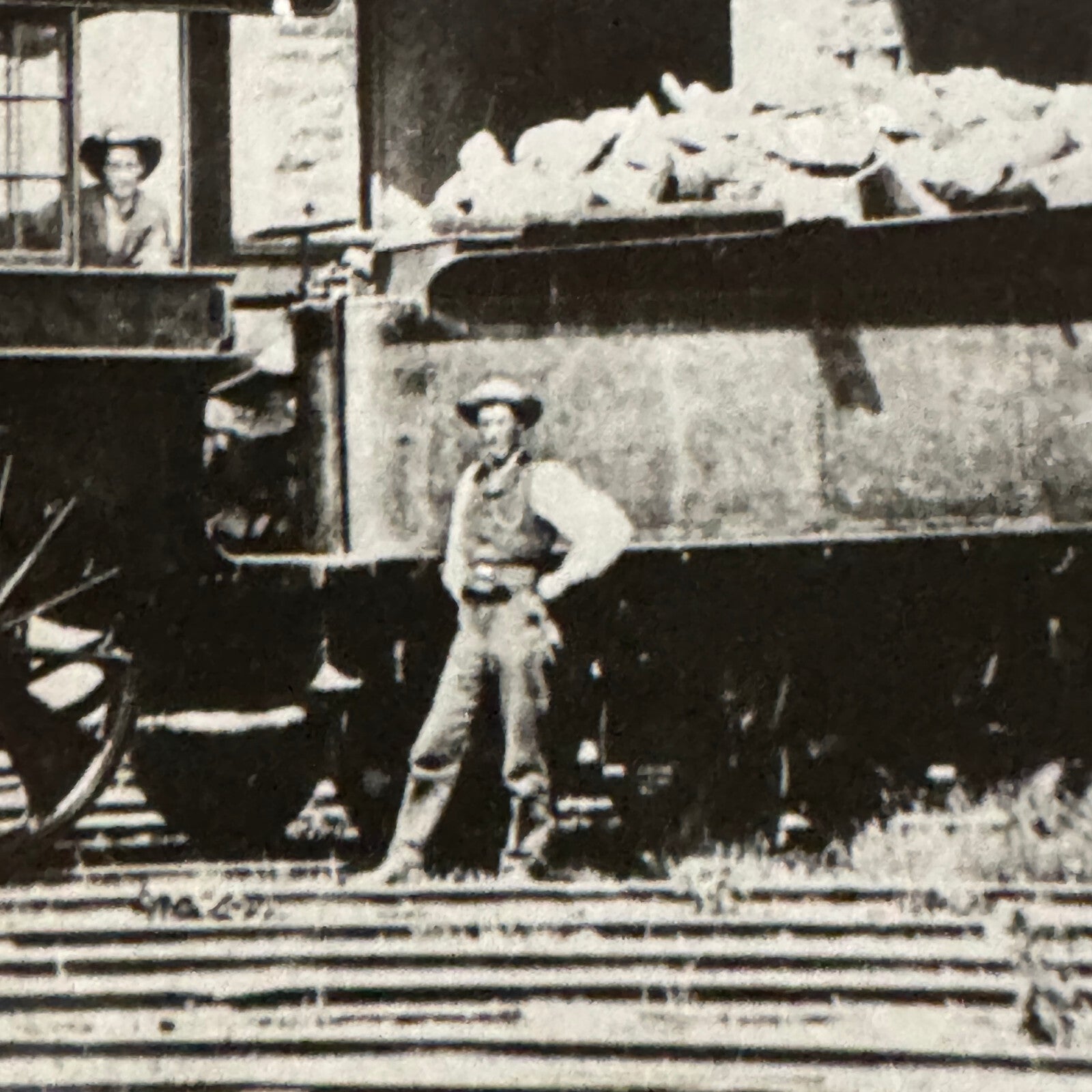 Central Vermont Railway Locomotive Train The Deer Vintage Photo Photograph