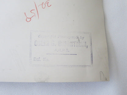 Vintage 1959 Racing Photograph Sitrling Moss & Bruce McLaren British Grand Prix 