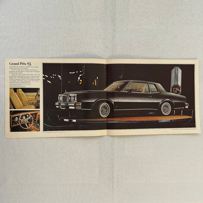 1978 Pontiac Grand Prix Car Sales Brochure Catalog Vintage Advertising Canadian