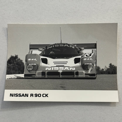 Nissan R90CK Racing Car Photo Photograph Print Vintage Nissan R90 CK
