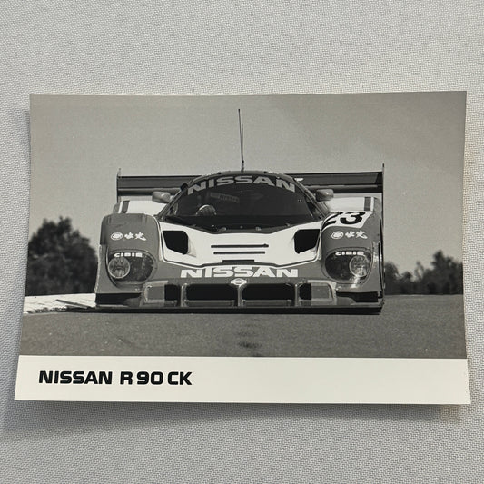 Nissan R90CK Racing Car Photo Photograph Print Vintage Nissan R90 CK