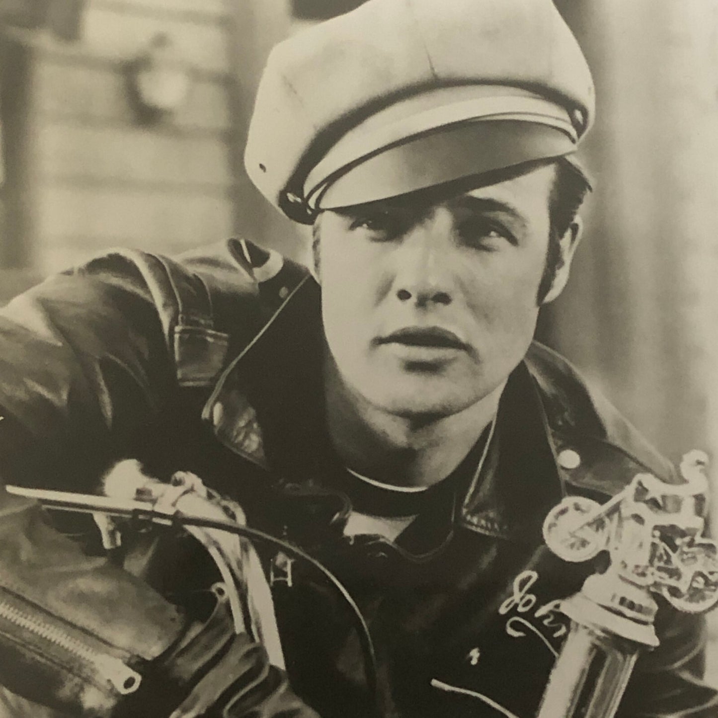 Marlon Brando The Wild One Movie Film Photo Photograph Motorcycle Bike