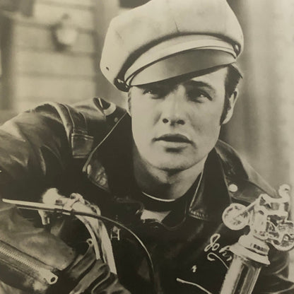 Marlon Brando The Wild One Movie Film Photo Photograph Motorcycle Bike