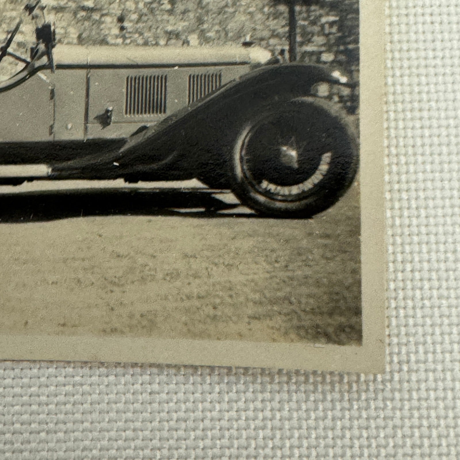 Vintage Car Automobile Photo Photograph Print
