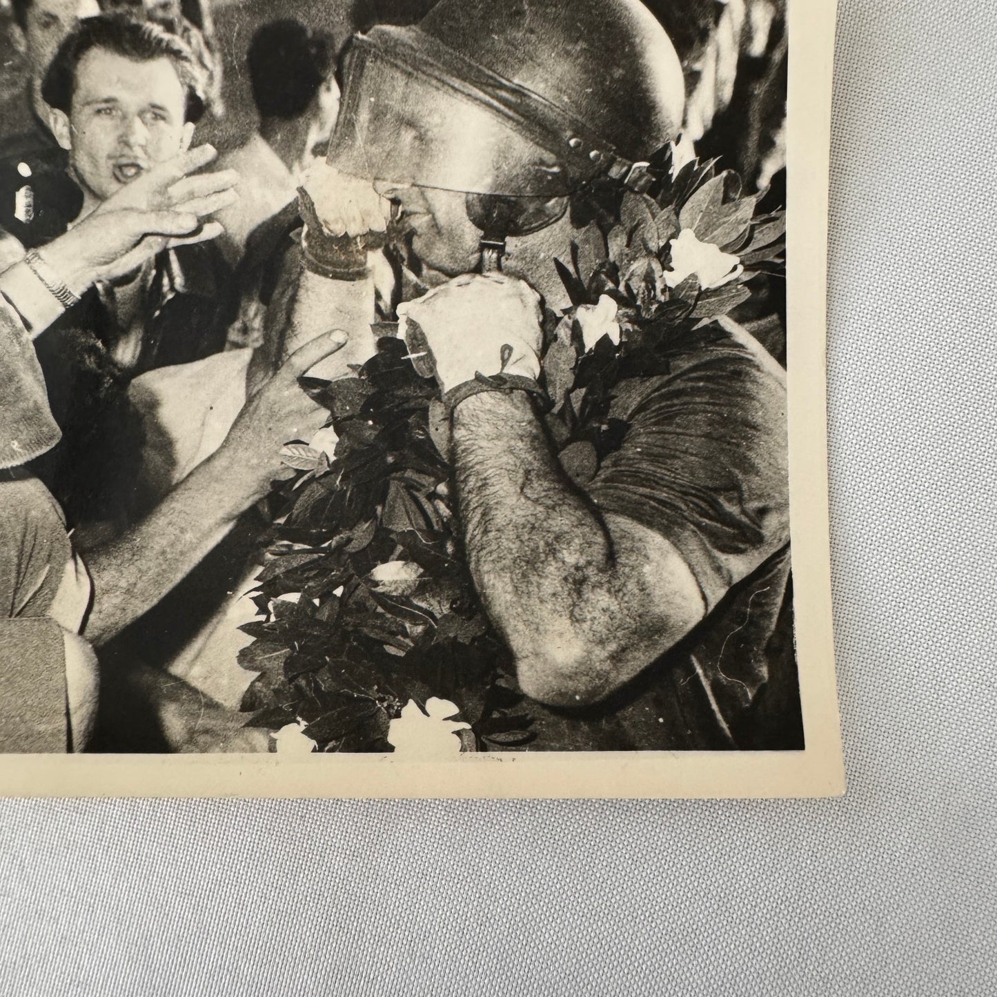 Juan Manuel Fangio Buenos Aires Grand Prix Racing Win Press Photo Photograph 58