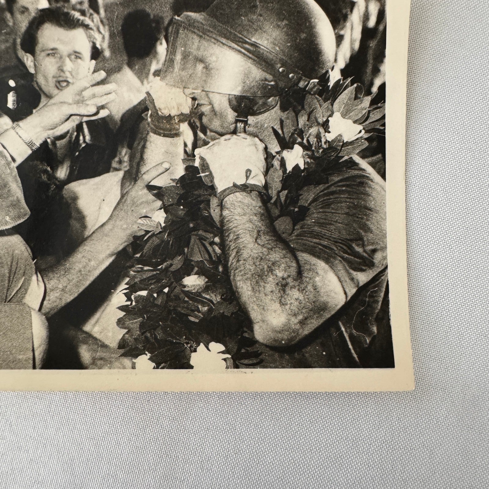 Juan Manuel Fangio Buenos Aires Grand Prix Racing Win Press Photo Photograph 58